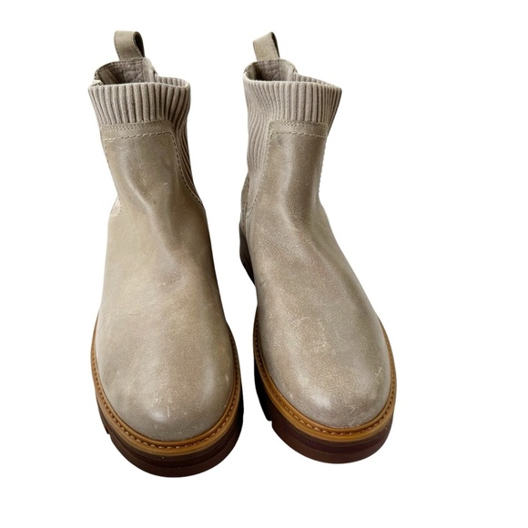 Timberland Women’s Cervinia Valley Chelsea Boot Light Taupe Size 10 NWT - Picture 5 of 15